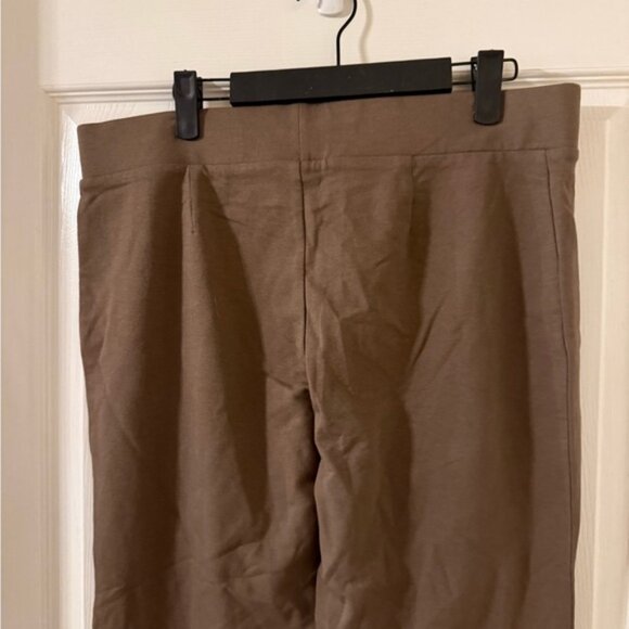 New Pure Jill hazelnut knit pants Sz M pull on 57% Pima cotton 38% modal rayon - Picture 4 of 8